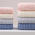 Miniatyrbilde 4 av 5: Badehåndklær faller ikke av, badehåndklær, tredelte håndklær - blå