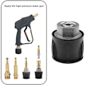 Miniatyrbilde 2 av 5: Høytrykksvaskeradapter kompatibel med Karcher, slangehøytrykksvaskeslange adapter