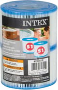 Miniatyrbilde 4 av 4: Intex JA29001 Filterpatron, 2-pakning - Hvit
