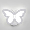 Pikkukuva 2 / 5: LED-seinävalaisin, akryylilamppu, perhosmuotoilu, sisävalaisin, kylpyhuoneeseen, portaikkoon, eteiseen, makuuhuoneeseen, 11 W - valkoinen
