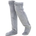 Miniatyrbilde 1 av 5: Teddy Legs Strømper, Koselige Strømper, Over Knee Høy Fuzzy Plysj Tøffel Strømper, Varme Over Knee Fottøy, Fuzzy Legs, Lange Fuzzy Strømper grey