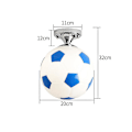 Miniatyrbillede 2 af 3: 20cm Fodbold Loftlampe - LED Loftlampe til Indendørs Bar, Børneværelse, Soveværelse blue