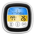 Kötttermometer, Instant Läsbar Mattermometer Digital Kocktermometer för Ugn Köket
