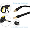 Miniatyrbilde 3 av 5: 10M høytrykkslange for Karcher K2 K3 K4 K5 K6 K7, hurtigkoblingsplugg 10m
