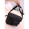 Miniatyrbillede 5 af 5: Barnevognspose Organizer Barnevogn Buggy Pose Baby Universal Multifunktionel Opbevaringspose (Sort Stjerne) Black Star