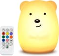 LED Baby Silikone Touch Natlampe Bærbar til Dekoration Gave