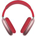 Miniatyrbild 3 av 5: Trådlöst Bluetooth-headset för huvudmontering, ergonomisk design, hög hållfasthet, justerbart och mer hållbart - rött
