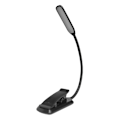 Miniatyrbilde 1 av 5: 9 LED-leselampe, oppladbar leselampe i 3 lysstyrkemoduser (kjølig hvit/varm gul), (svart) Black