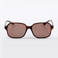 Miniatyrbillede 1 af 4: Dame Solbriller Skildpadde/Brun Gradient til Sommerferie Fest Red-brown