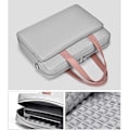 Miniatyrbilde 3 av 5: Laptopveske 15,6 16,1 tommer, Laptopveske med skulderstropp Datamaskinmappe Deksel Rosa