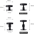 Miniatyrbillede 2 af 5: 4 stk. Justerbar Seng Ramme, Støjreduktion, Teleskopisk Støttestabilisator til Senge, Sofa (Justeringsområde 30-40mm; 47-64mm)
