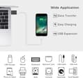 Miniatyrbillede 2 af 6: USB C til USB Adapter 3.1 Gen 2, 10 Gbps USB til USB C Adapter, USB-C Han til USB 3.0 A Hun USB 3.2 Type C OTG Konverter til MacBook Pro Laptop PC