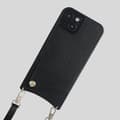 Fodral för iPhone 17 Air Stativ Kortplats Rem Svart Noz8938