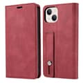Etui til iPhone 13 Pro Lærtekstur Rød Noz3510