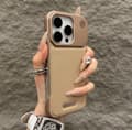 Fodral för iPhone 16 Pro Magnetisk Lädertextur Guld Noz6396