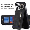 Etui til iPhone 16 Lædertekstur Sort Noz3367
