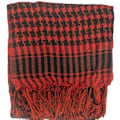 Miniatyrbild 1 av 2: Palestinasjal - Röd och Svart - scarf Röd