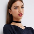 Miniatyrbild 1 av 6: Choker Halsband  - flertal färger Beige