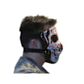 Miniatyrbillede 2 af 4: DØD MASK LÆDER MOTORCYKEL Black