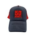 Miniatyrbillede 1 af 2: Kasket - 50 cent Red