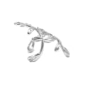 Miniatyrbillede 2 af 2: Sølvfarvet Ear cuff Silver