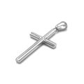 Miniatyrbild 2 av 2: Silverfärgad Kors hänge Silver