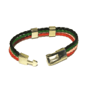 Miniatyrbillede 2 af 2: Rasta armbånd Green
