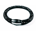 Miniatyrbillede 1 af 3: Sort armbånd med sorte krystaller Black
