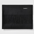 Miniatyrbillede 2 af 2: Viscose sort sjal Black