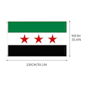 Miniatyrbilde 2 av 3: Flagg - Syria (gammelt) -Syrisk nasjonal koalisjon bruker