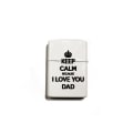 Miniatyrbillede 1 af 3: Lighter - Keep Calm, I love you dad