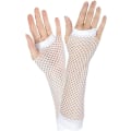 Miniatyrbillede 3 af 3: Mesh handsker - lange hvide White