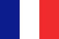 Frankrike flagg France