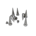 Miniatyrbillede 1 af 2: Løse nitter 20 st Silver
