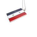 Miniatyrbild 2 av 2: Syrien flagga halsband Silver