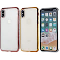 Pikkukuva 1 / 10: iPhone XS Max iskuja vaimentava kumipäällyste strassilla Rosenguld