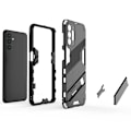 Miniatyrbillede 3 af 5: Samsung A34 5G stødsikkert cover med Kickstand ThinArmor V2 Svart