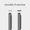 Miniatyrbillede 4 af 4: Xiaomi Redmi Note 9 Kamerabeskyttelse Lensbeskyttelse Fleksibelt glas Black