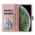 Miniatyrbillede 5 af 7: iPhone XS Max Trendy Pung-etui Sparkle 4-RUMMET Pink