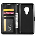 Miniatyrbillede 1 af 4: Motorola E7 Plus Pung Etui PU Læder 4 RUMMET Black