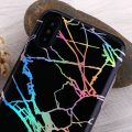Miniatyrbillede 10 af 11: iPhone XS Max stødabsorberende marmoretui Lazr Svart