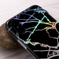 Miniatyrbild 9 av 11: iPhone XS Stötdämpande Marmorskal Lazr Vit Variant 3
