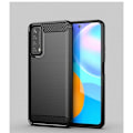 Miniatyrbillede 1 af 5: Huawei P Smart 2021 Shockproof Shell SlimCarbon Black
