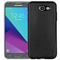 Pikkukuva 1 / 6: Samsung J3 2017 iskunkestävä suojus FullCarbon V2 Svart