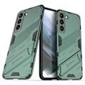 Pikkukuva 2 / 11: Samsung S21 FE Iskunkestävä kotelo jalustalla ThinArmor V2 Orange