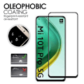 Pikkukuva 3 / 5: Xiaomi Mi 10T / Mi 10T Pro FullFrame 0,26 mm 2,5D 9H karkaistu lasi Transparent