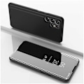 Miniatyrbild 2 av 6: Samsung S23 Ultra Smart Flipfodral Clear View Standing V2 Rocket Svart