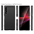 Miniatyrbillede 7 af 7: Xperia 1 IV Shockproof Shell SlimCarbon Black