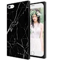 Pikkukuva 1 / 5: iPhone 8 & 7 Tyylikäs Marble Shell Square Vit