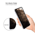 Miniatyrbillede 3 af 5: Motorola One Vision stødabsorberende silikone Shell Shockr Transparent